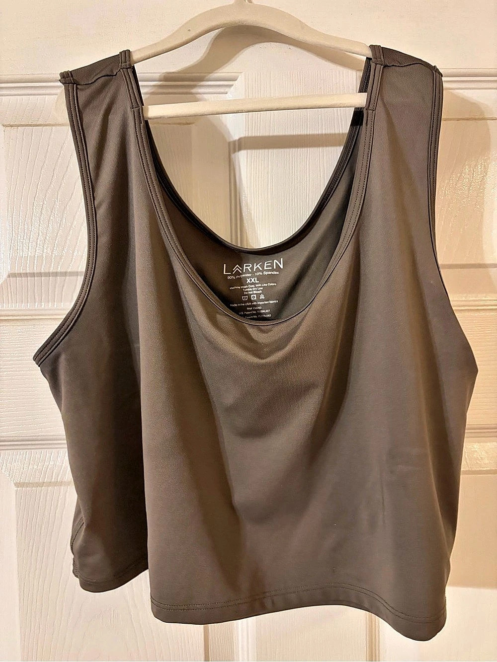 Larken The Signature Tank Brown Tank Top XXL